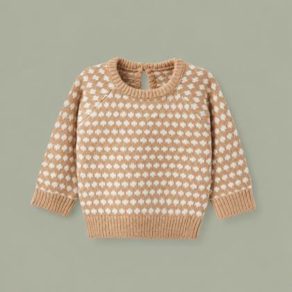 Jersey greca beige