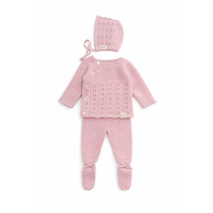 Conjunto Vigo rosa empolvado