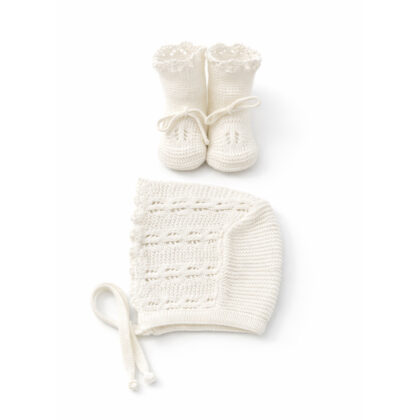 Conjunto capota y patucos Sicilia