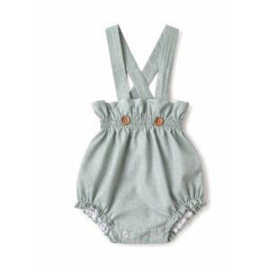 Ranita tirantes Siros verde empolvado