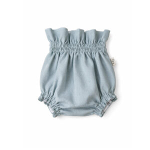 Culotte Siros lino verde empolvado