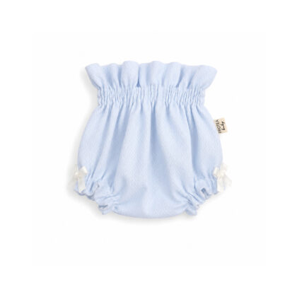 Culotte piqué celeste