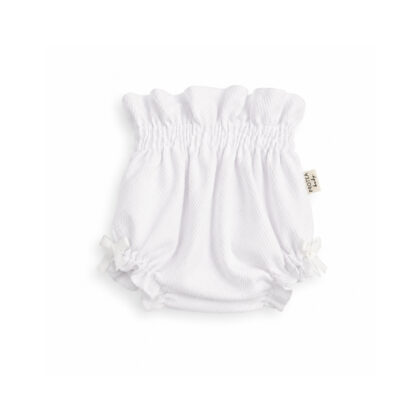 Culotte piqué blanco
