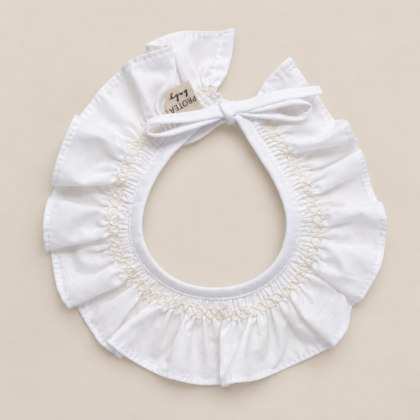 Cuello smock crudo